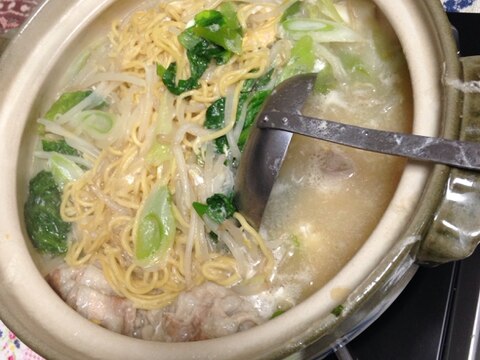 煮込み塩ラーメン(^o^)